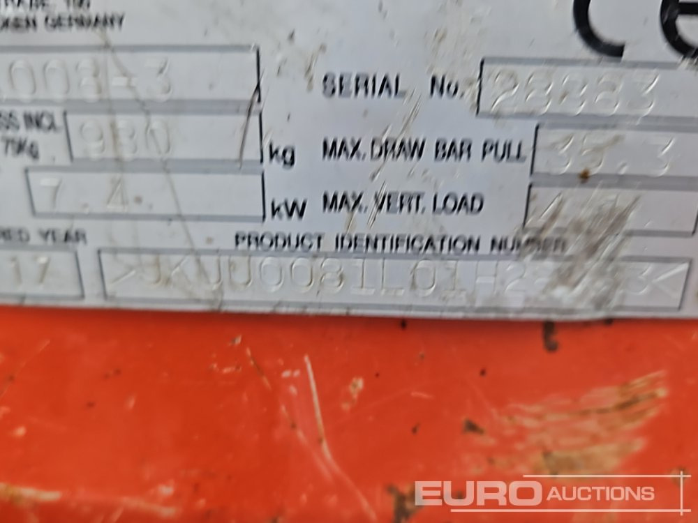 Mini excavator 2017 Kubota K008-3: picture 41