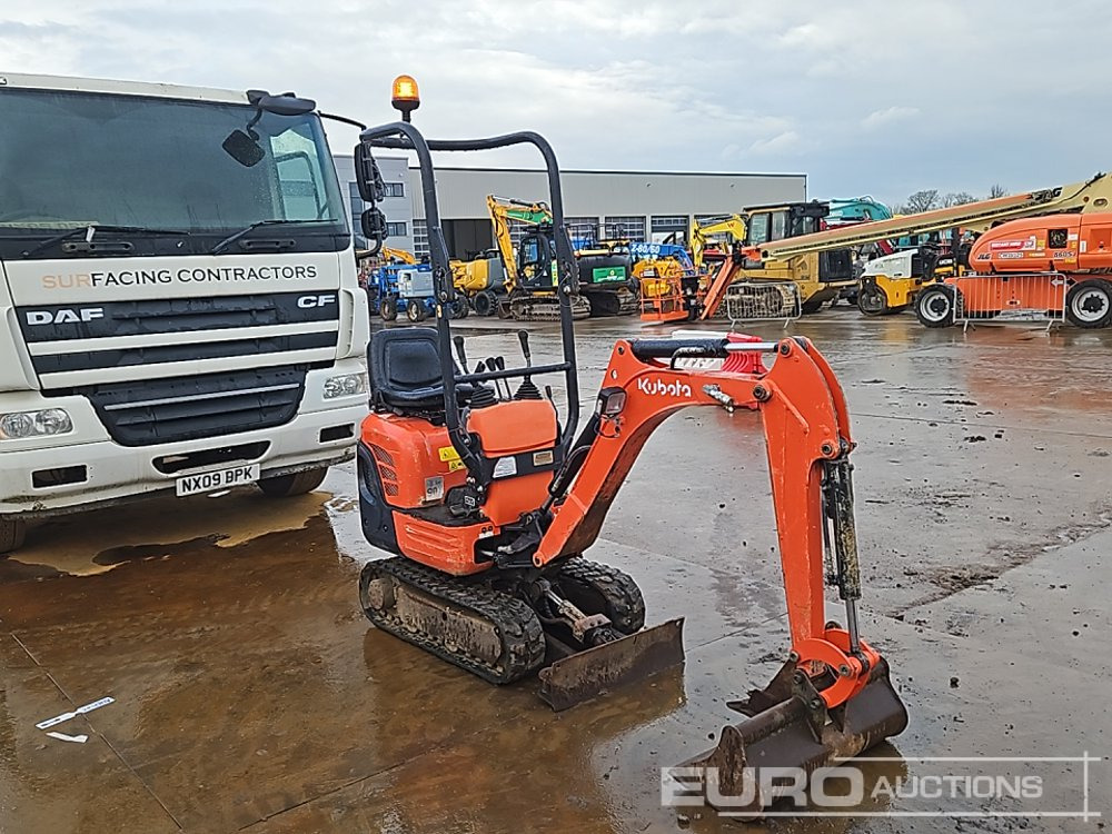 Mini excavator 2017 Kubota K008-3: picture 7