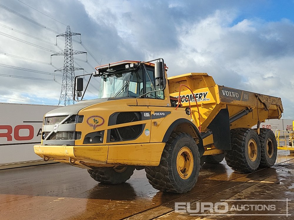 2017 Volvo A30G - Articulated dumper: picture 1 2017 Volvo A30G - Articulated dumper: picture 1