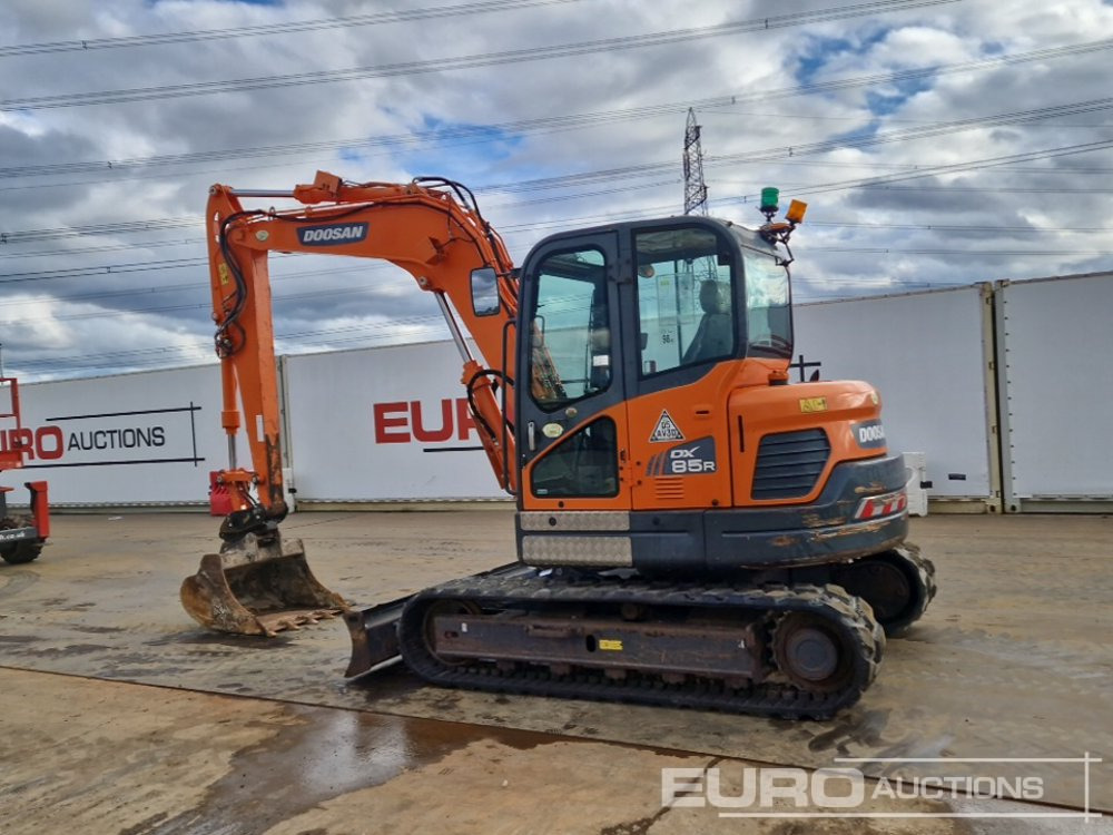 2018 Doosan DX85-3 - Mini excavator: picture 3 2018 Doosan DX85-3 - Mini excavator: picture 3