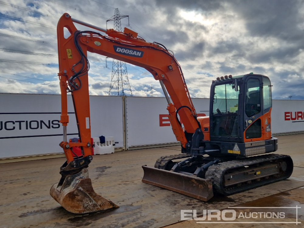 2018 Doosan DX85-3 - Mini excavator: picture 1 2018 Doosan DX85-3 - Mini excavator: picture 1