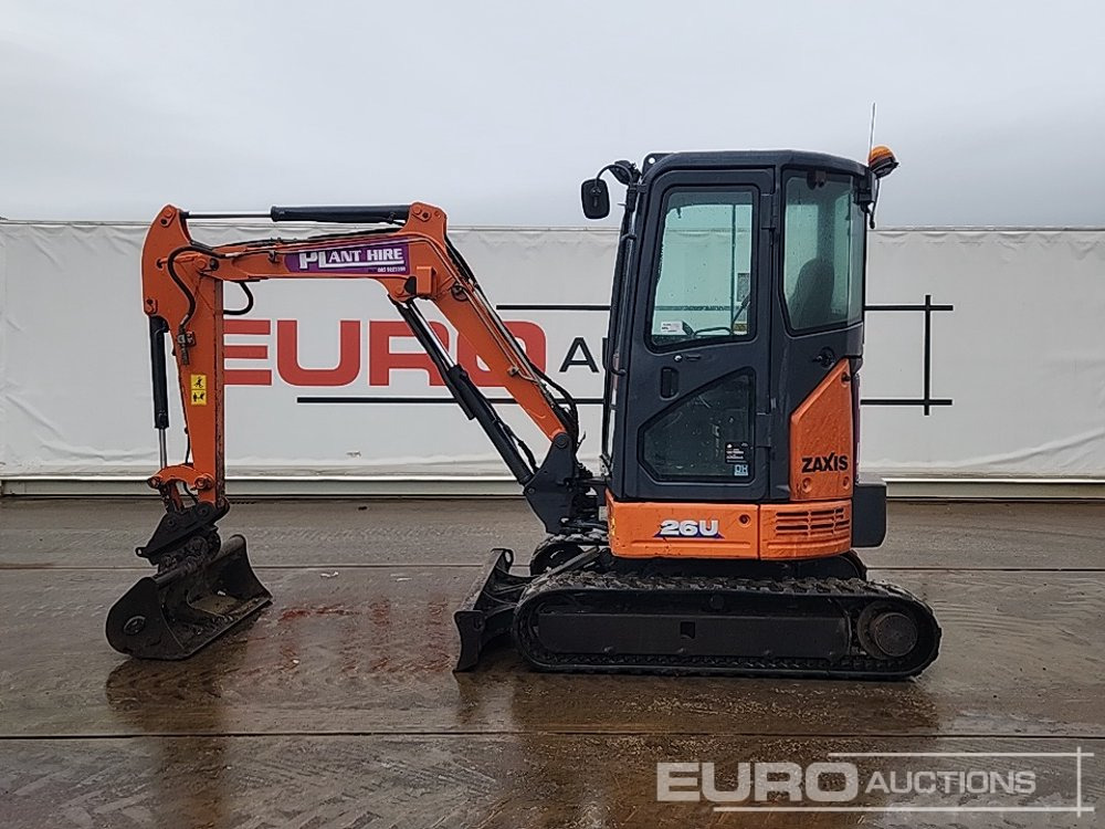 2018 Hitachi ZX26U-5A CR - Mini excavator: picture 2 2018 Hitachi ZX26U-5A CR - Mini excavator: picture 2
