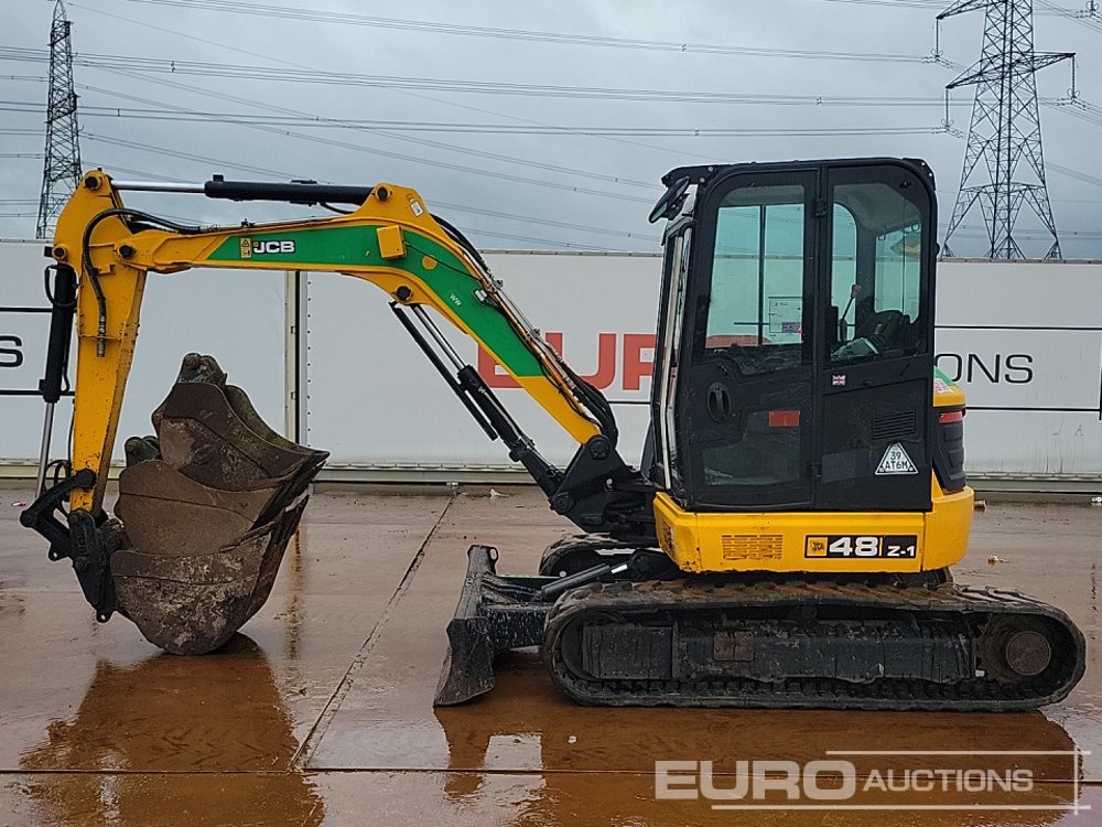 2018 JCB 48Z-1 T3 - Mini excavator: picture 2 2018 JCB 48Z-1 T3 - Mini excavator: picture 2