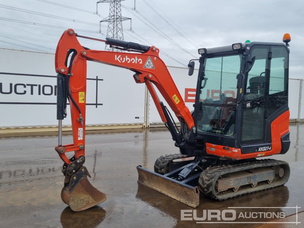 2018 Kubota KX027-4 - Mini excavator: picture 1 2018 Kubota KX027-4 - Mini excavator: picture 1