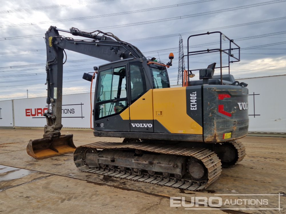 2018 Volvo EC140EL - Crawler excavator: picture 3 2018 Volvo EC140EL - Crawler excavator: picture 3