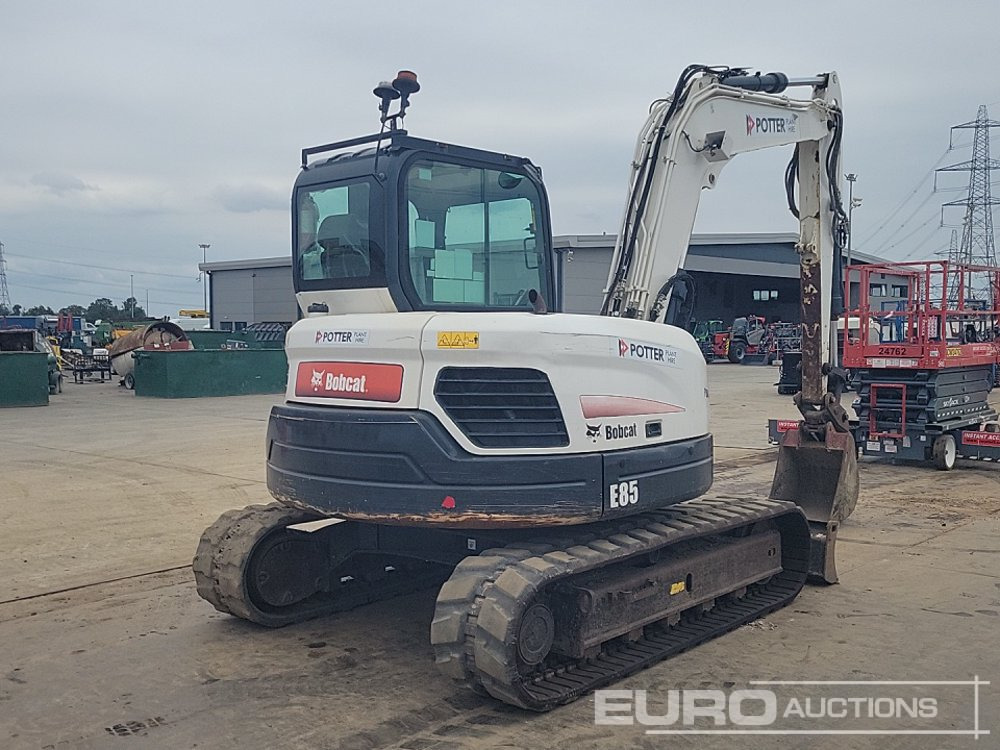 2019 Bobcat E85 - Mini excavator: picture 5 2019 Bobcat E85 - Mini excavator: picture 5