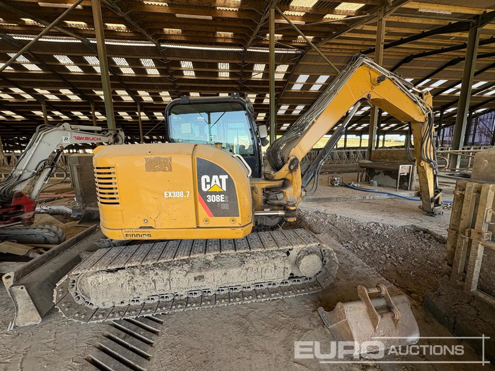 2019 CAT 308E - Mini excavator: picture 4 2019 CAT 308E - Mini excavator: picture 4