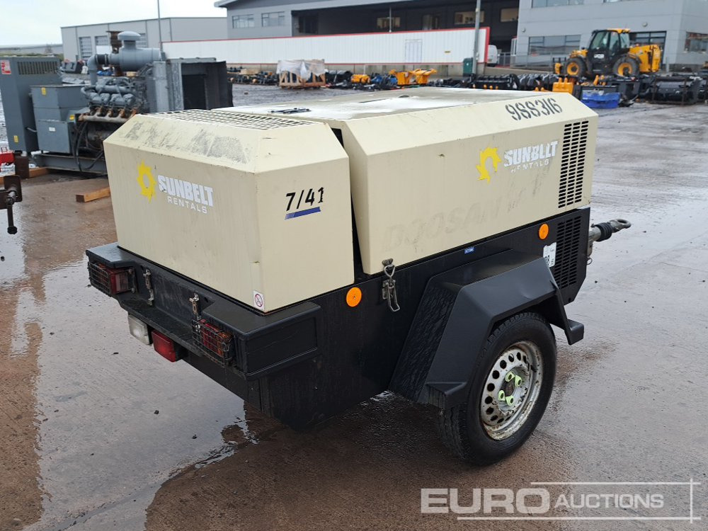 2019 Doosan 741 - Air compressor: picture 3 2019 Doosan 741 - Air compressor: picture 3