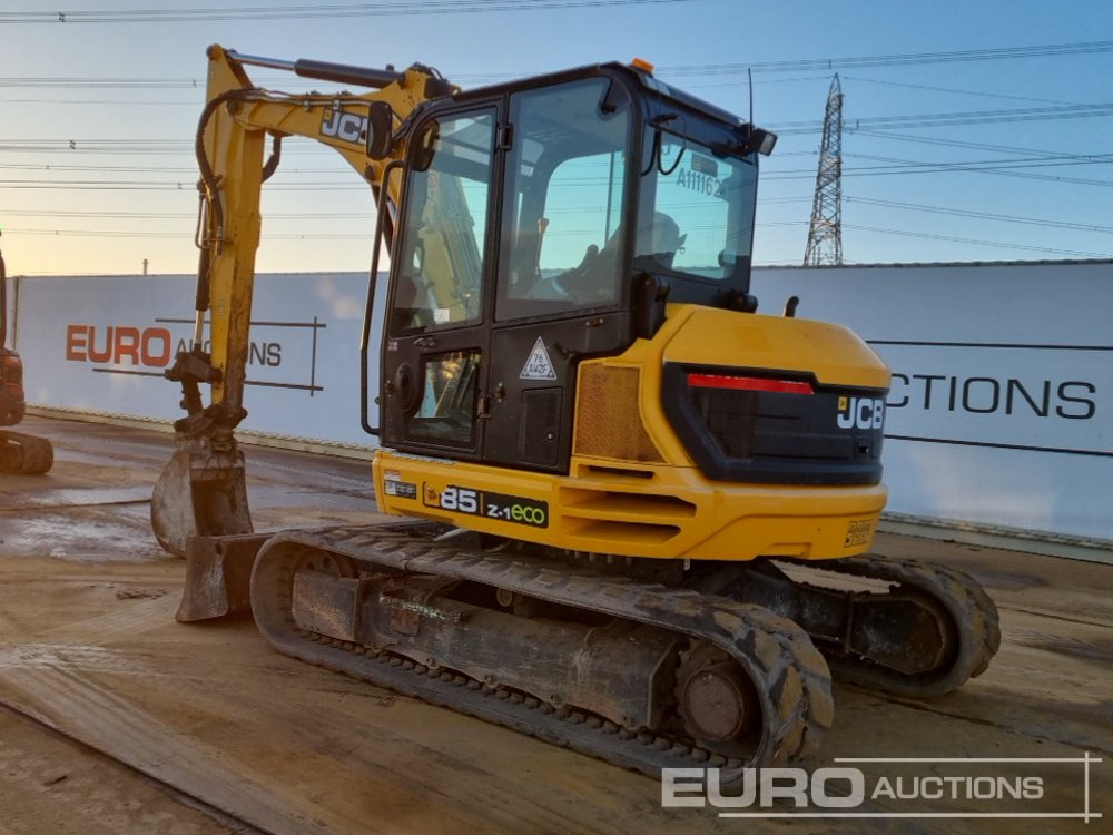 2019 JCB 85Z-1 ECO - Mini excavator: picture 3 2019 JCB 85Z-1 ECO - Mini excavator: picture 3