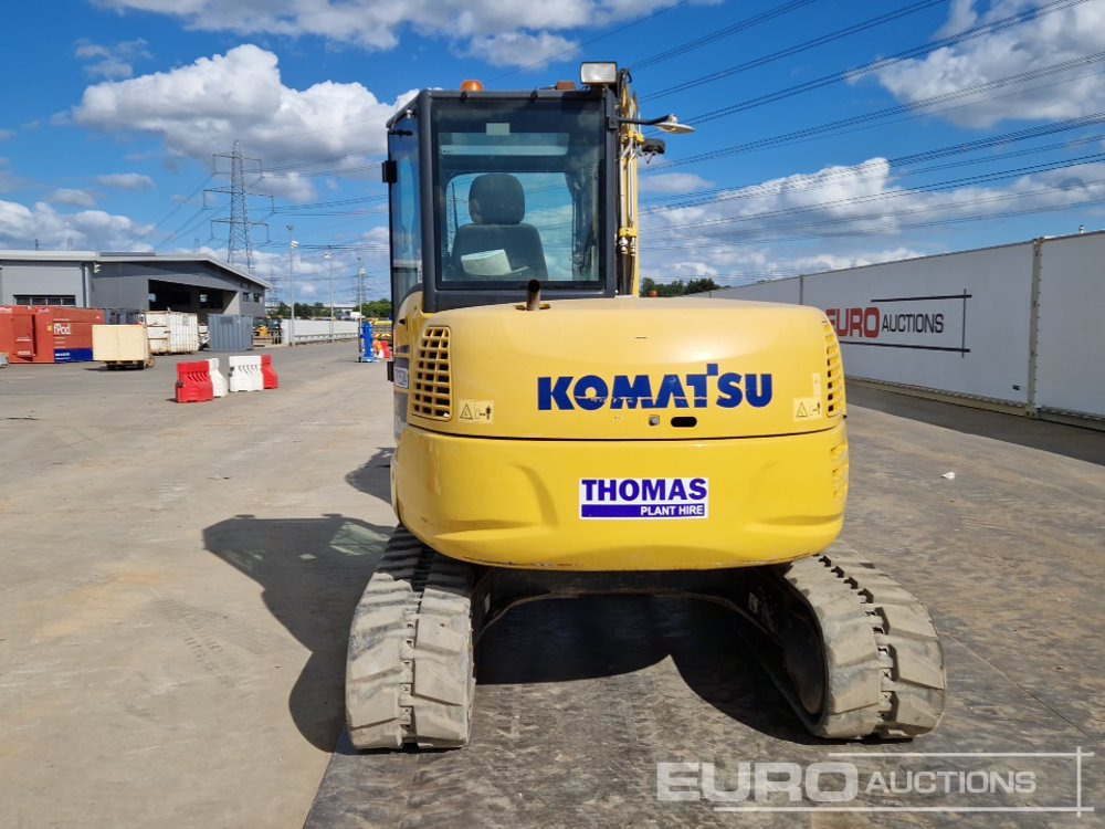2019 Komatsu PC80MR-5 - Mini excavator: picture 4 2019 Komatsu PC80MR-5 - Mini excavator: picture 4