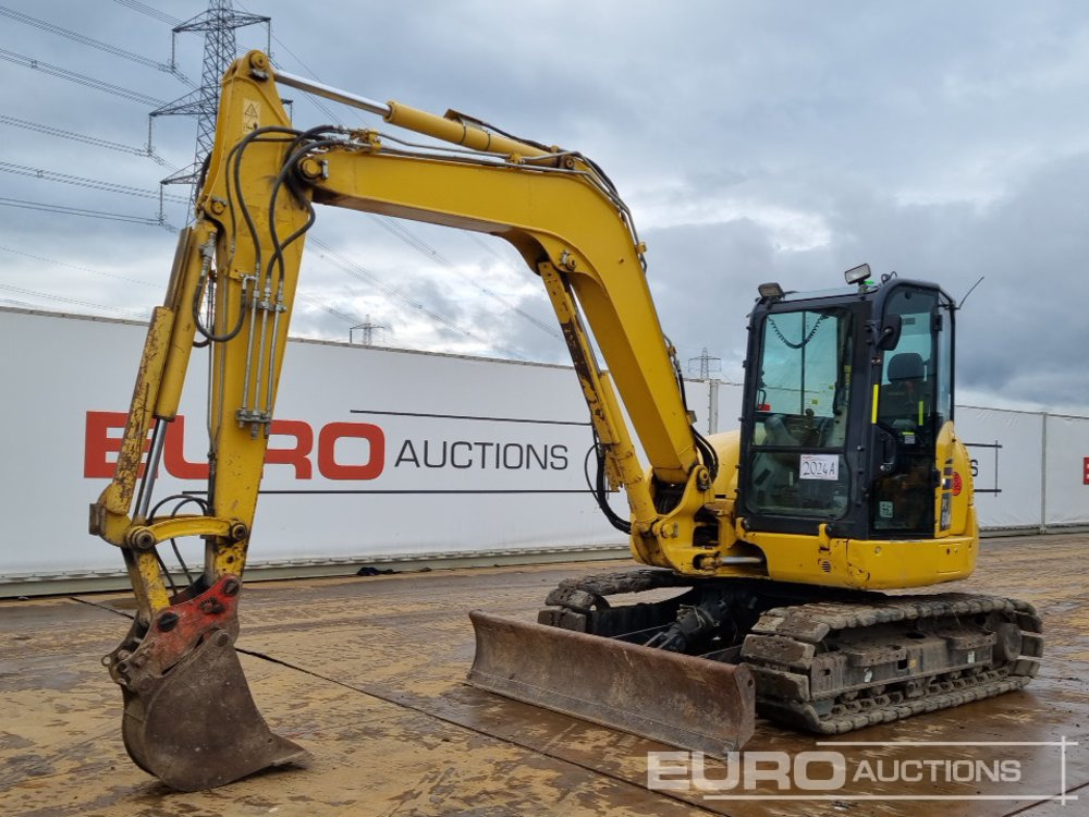 2019 Komatsu PC80MR-5E0 - Mini excavator: picture 1 2019 Komatsu PC80MR-5E0 - Mini excavator: picture 1