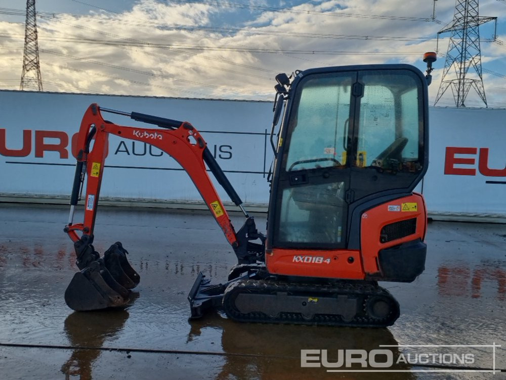 2019 Kubota KX018-4 - Mini excavator: picture 2 2019 Kubota KX018-4 - Mini excavator: picture 2