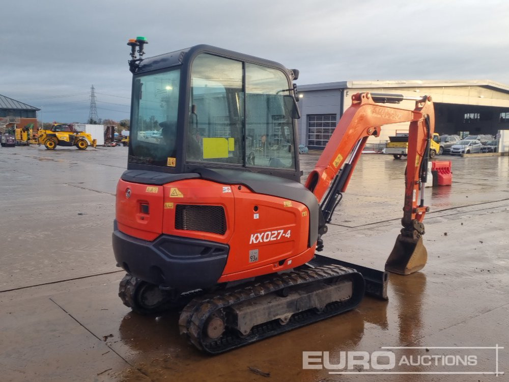 2019 Kubota KX027-4 - Mini excavator: picture 5 2019 Kubota KX027-4 - Mini excavator: picture 5