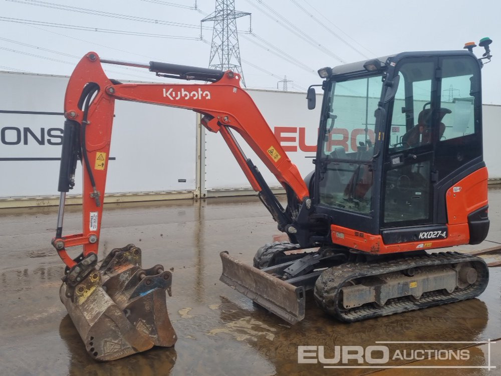 2019 Kubota KX027-4 - Mini excavator: picture 1 2019 Kubota KX027-4 - Mini excavator: picture 1
