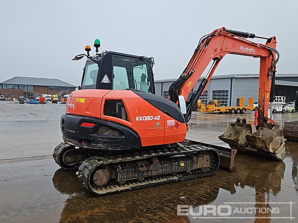 2019 Kubota KX080-4A - Mini excavator: picture 5 2019 Kubota KX080-4A - Mini excavator: picture 5