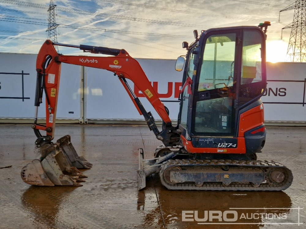 2019 Kubota U27-4 - Mini excavator: picture 2 2019 Kubota U27-4 - Mini excavator: picture 2