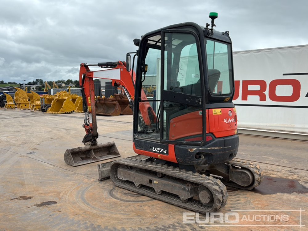 2019 Kubota U27-4 - Mini excavator: picture 3 2019 Kubota U27-4 - Mini excavator: picture 3