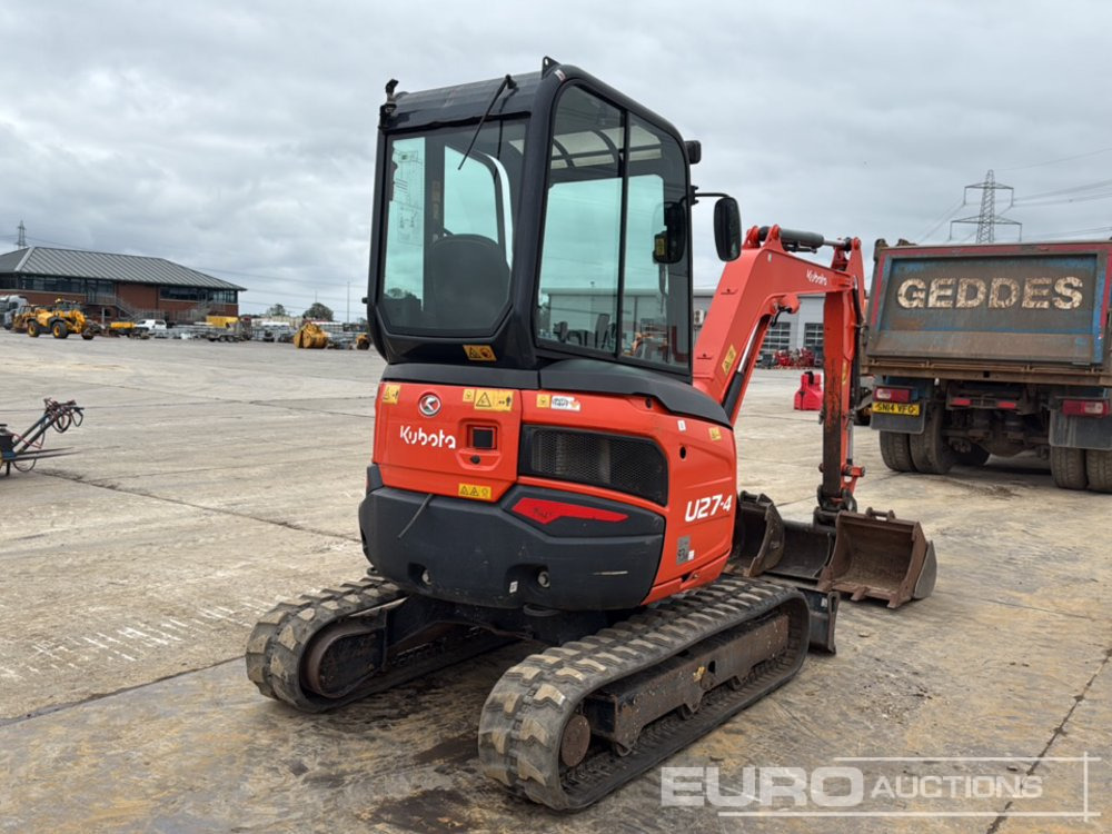 2019 Kubota U27-4 - Mini excavator: picture 5 2019 Kubota U27-4 - Mini excavator: picture 5