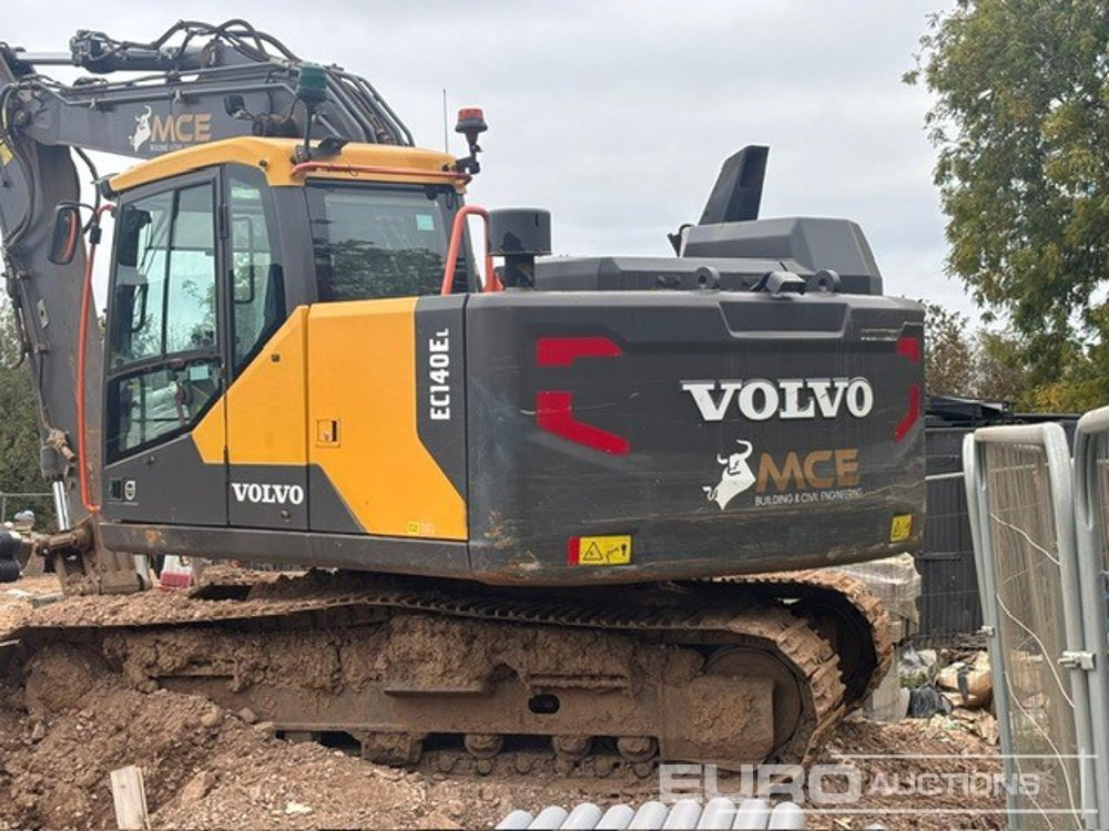2019 Volvo EC 140E - Crawler excavator: picture 3 2019 Volvo EC 140E - Crawler excavator: picture 3