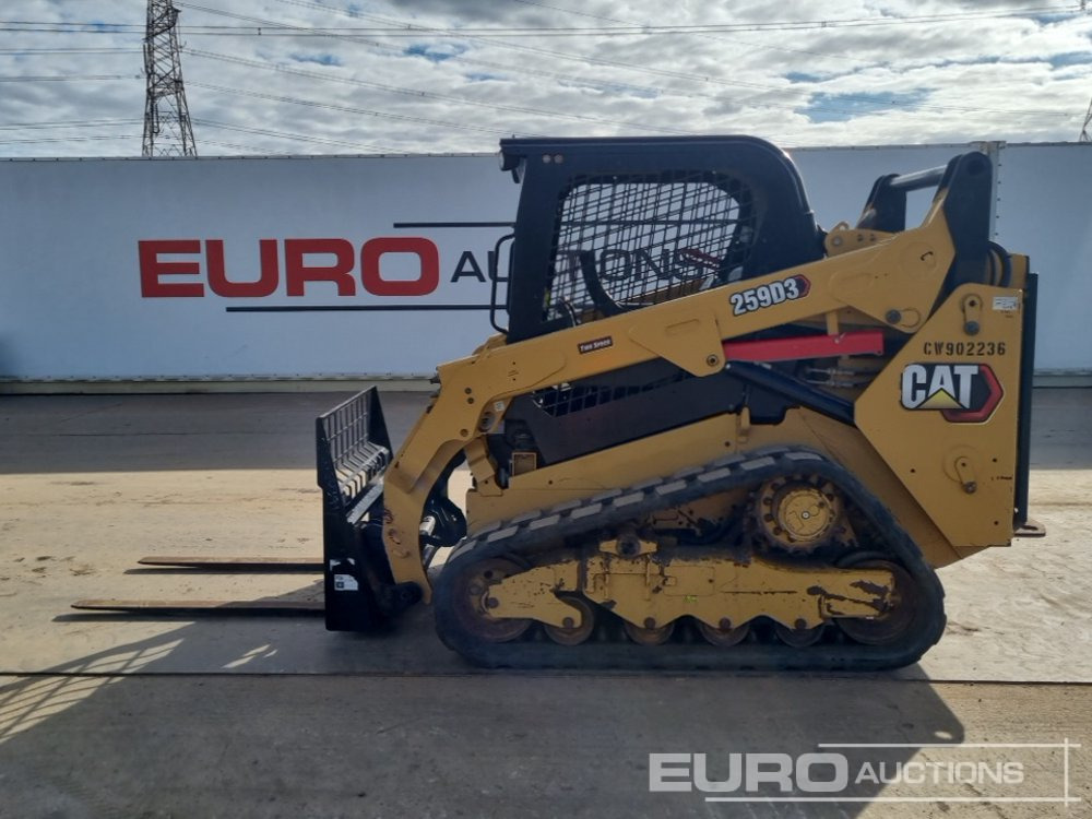 2020 CAT 259D3 - Skid steer loader: picture 2 2020 CAT 259D3 - Skid steer loader: picture 2