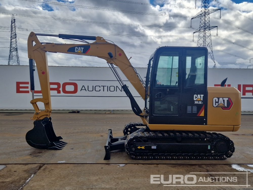 2020 CAT 305.5 E2 - Mini excavator: picture 2 2020 CAT 305.5 E2 - Mini excavator: picture 2