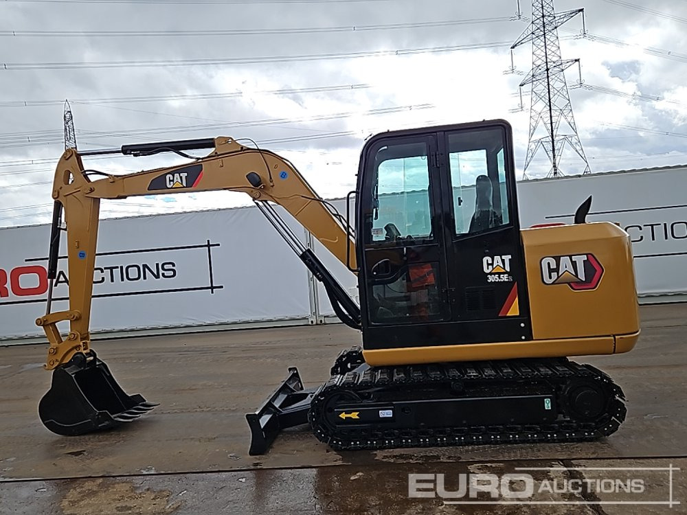 2020 CAT 305.5E2 - Mini excavator: picture 2 2020 CAT 305.5E2 - Mini excavator: picture 2