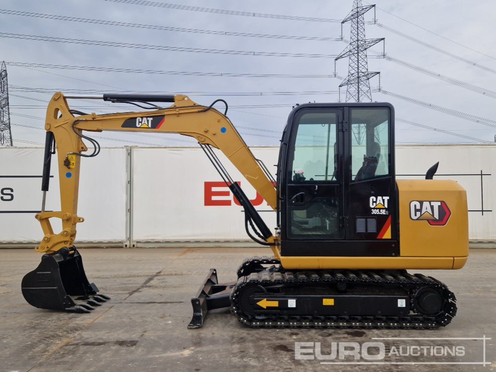 2020 CAT 305.5E2 - Mini excavator: picture 2 2020 CAT 305.5E2 - Mini excavator: picture 2