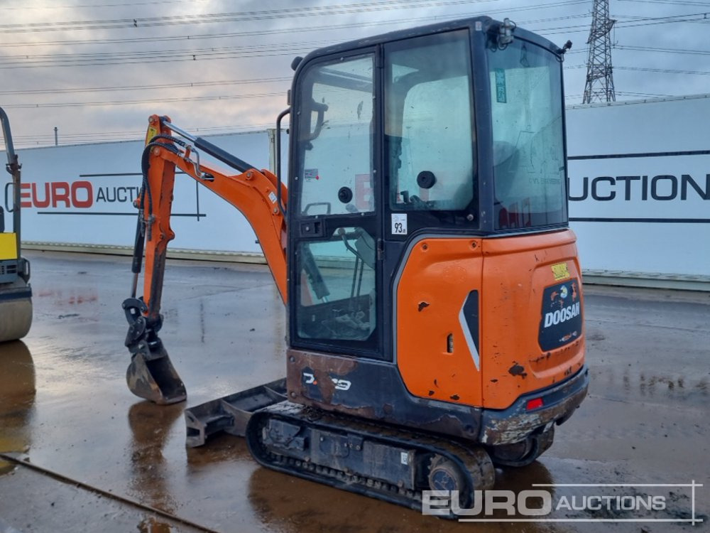 2020 Doosan DX19 - Mini excavator: picture 3 2020 Doosan DX19 - Mini excavator: picture 3