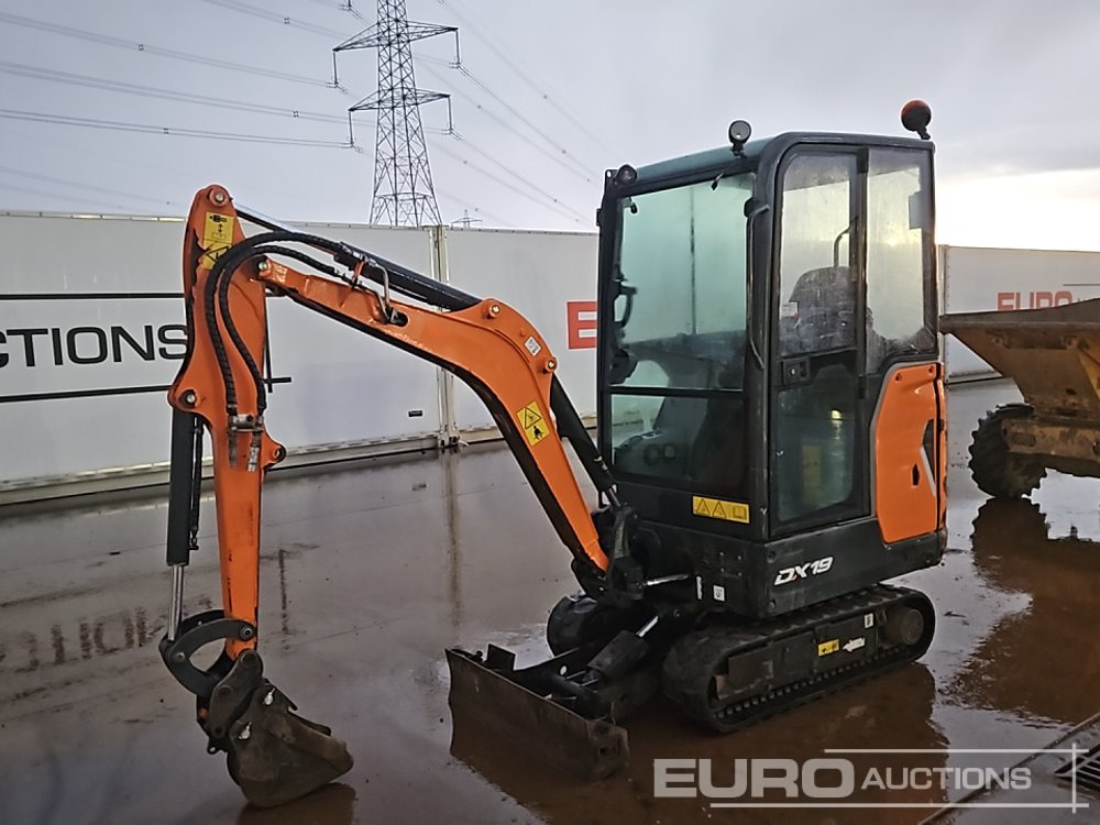 2020 Doosan DX19 - Mini excavator: picture 1 2020 Doosan DX19 - Mini excavator: picture 1