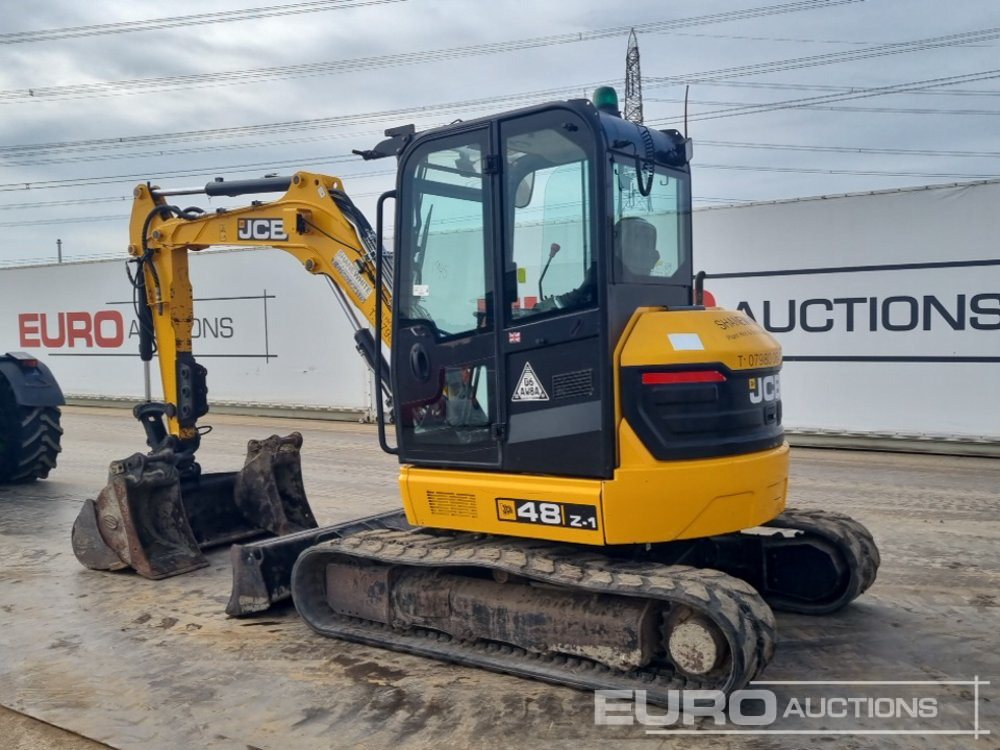 2020 JCB 48Z-1 - Mini excavator: picture 3 2020 JCB 48Z-1 - Mini excavator: picture 3