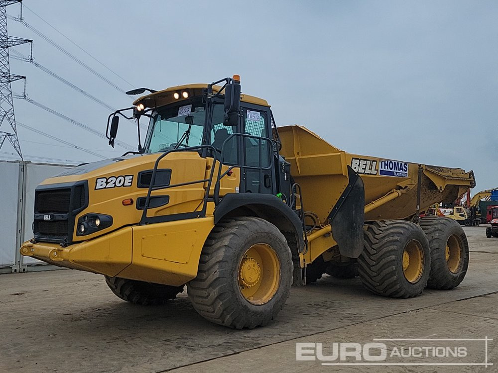 2021 Bell B20E - Articulated dumper: picture 1 2021 Bell B20E - Articulated dumper: picture 1