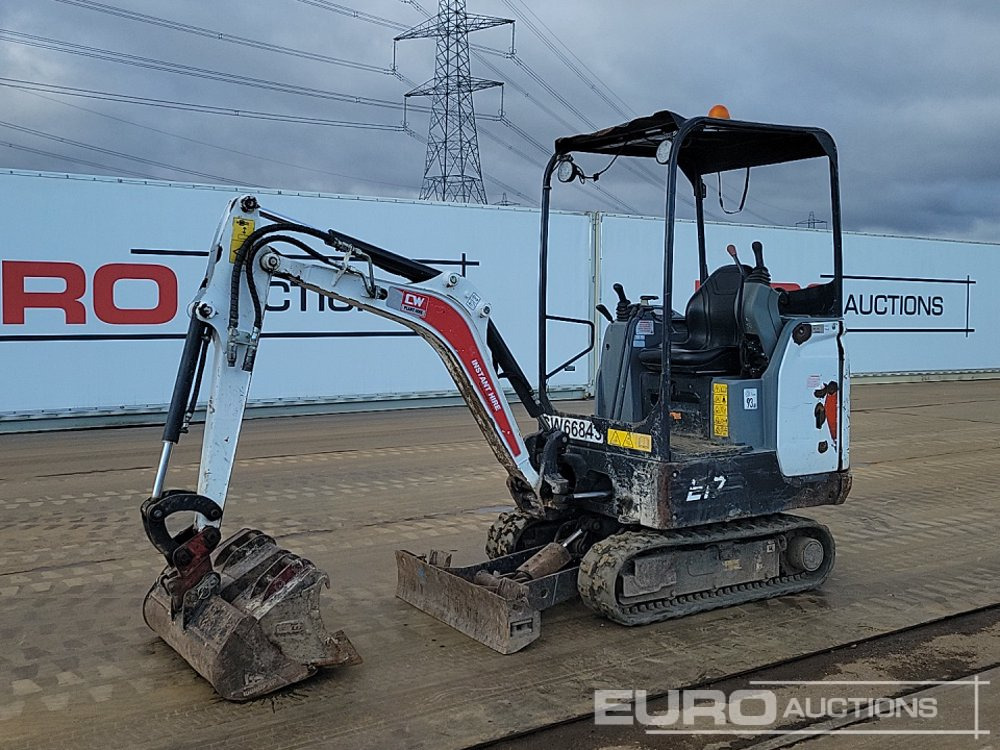 2021 Bobcat E17 - Mini excavator: picture 1 2021 Bobcat E17 - Mini excavator: picture 1