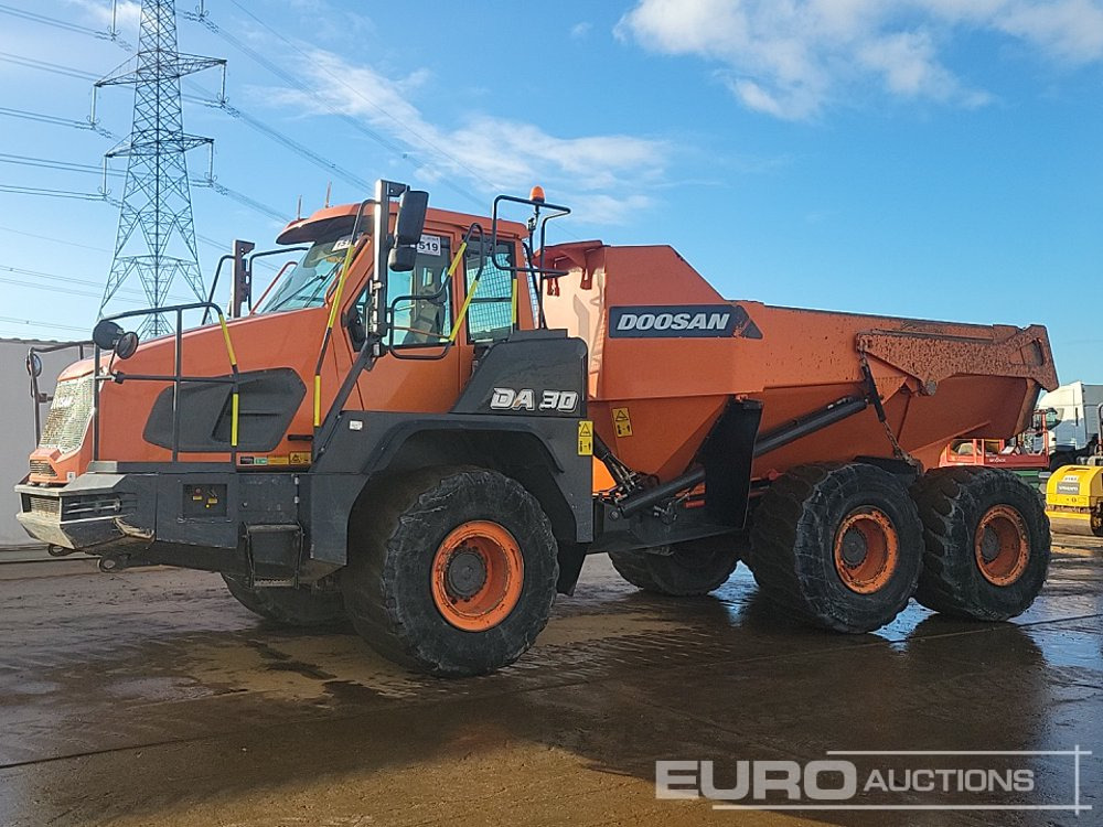2021 Doosan DA30 - Articulated dumper: picture 1 2021 Doosan DA30 - Articulated dumper: picture 1