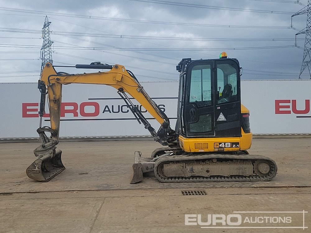 2021 JCB 48Z-1 - Mini excavator: picture 2 2021 JCB 48Z-1 - Mini excavator: picture 2