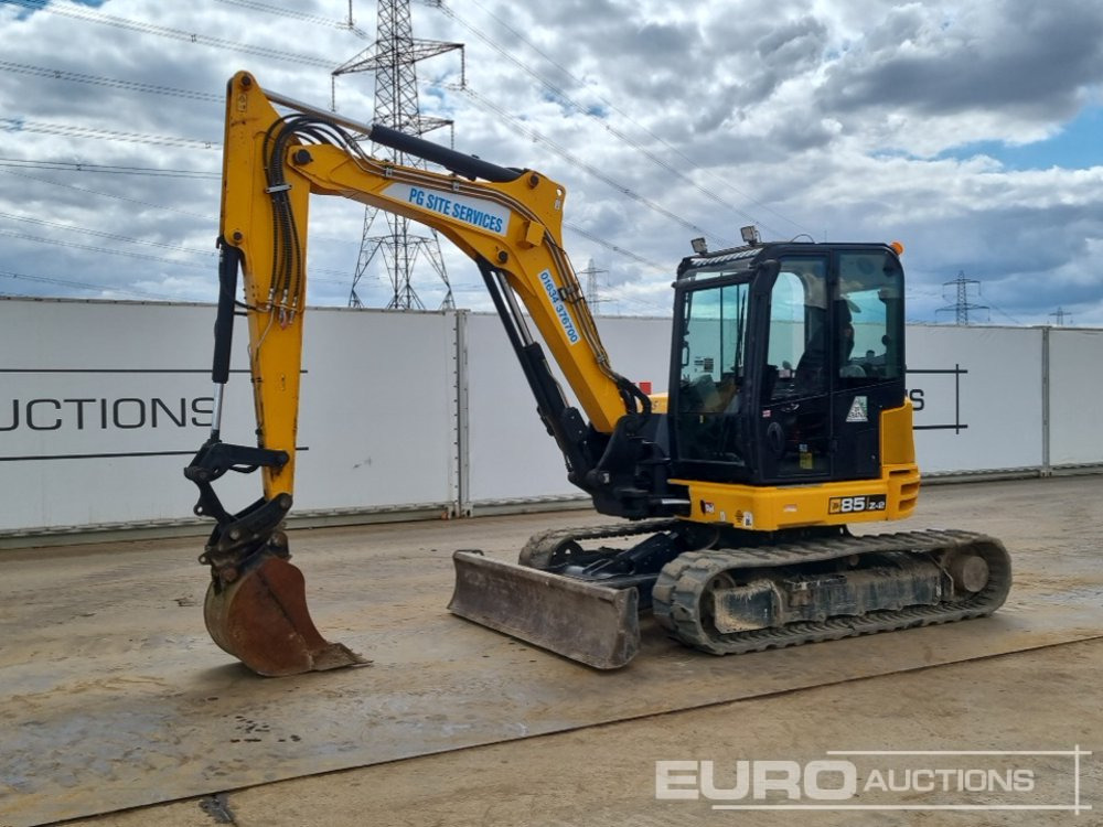 2021 JCB 85Z-2 - Mini excavator: picture 1 2021 JCB 85Z-2 - Mini excavator: picture 1
