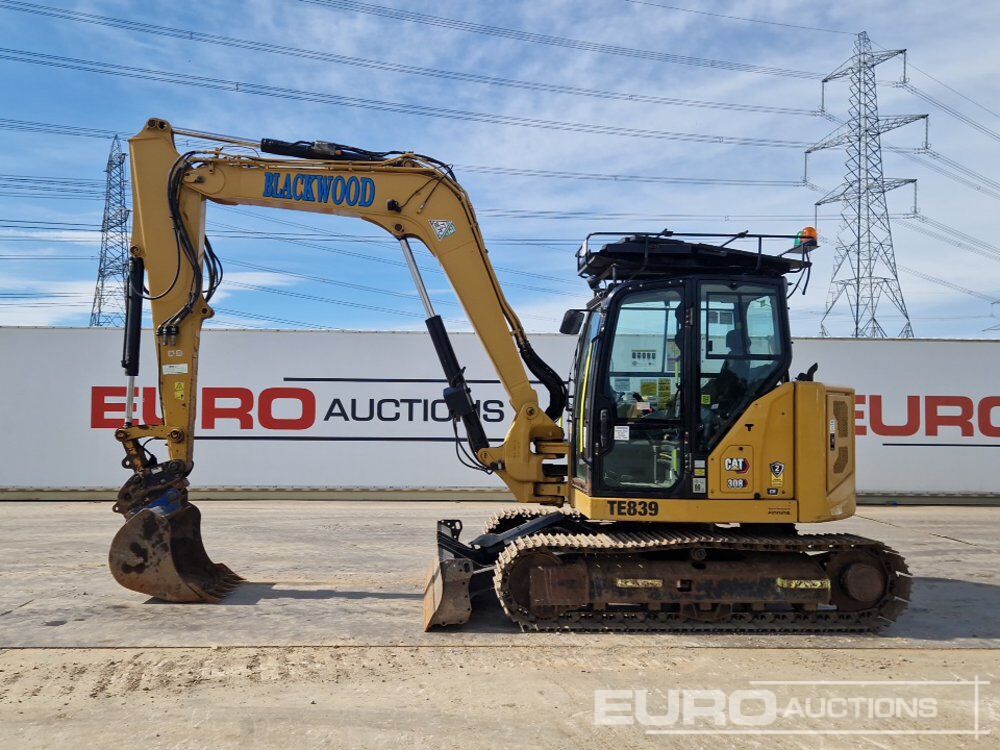 2022 CAT 308CR - Mini excavator: picture 2 2022 CAT 308CR - Mini excavator: picture 2