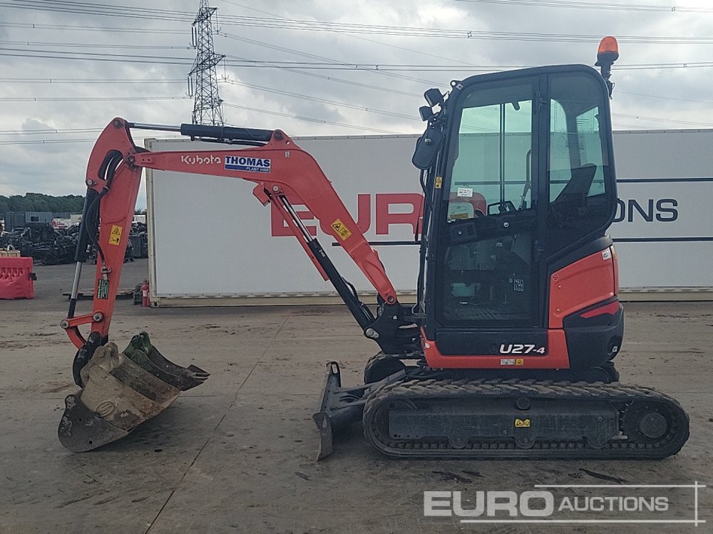 2023 Kubota U27-4 - Mini excavator: picture 2 2023 Kubota U27-4 - Mini excavator: picture 2