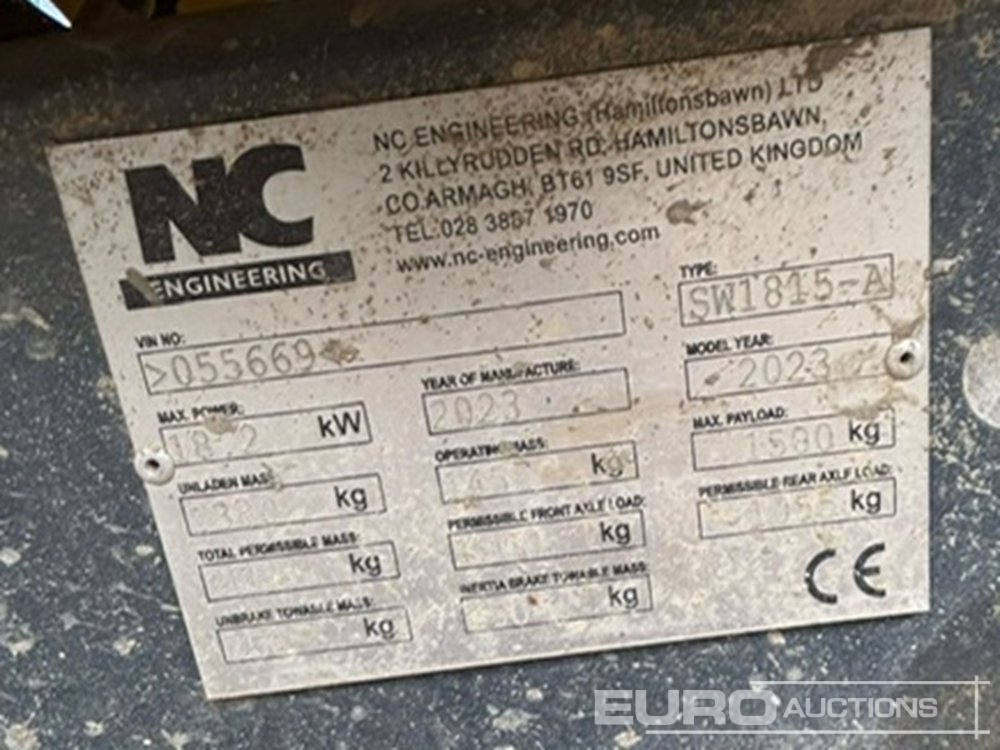 2023 NC SW1815-A - Mini dumper: picture 3 2023 NC SW1815-A - Mini dumper: picture 3