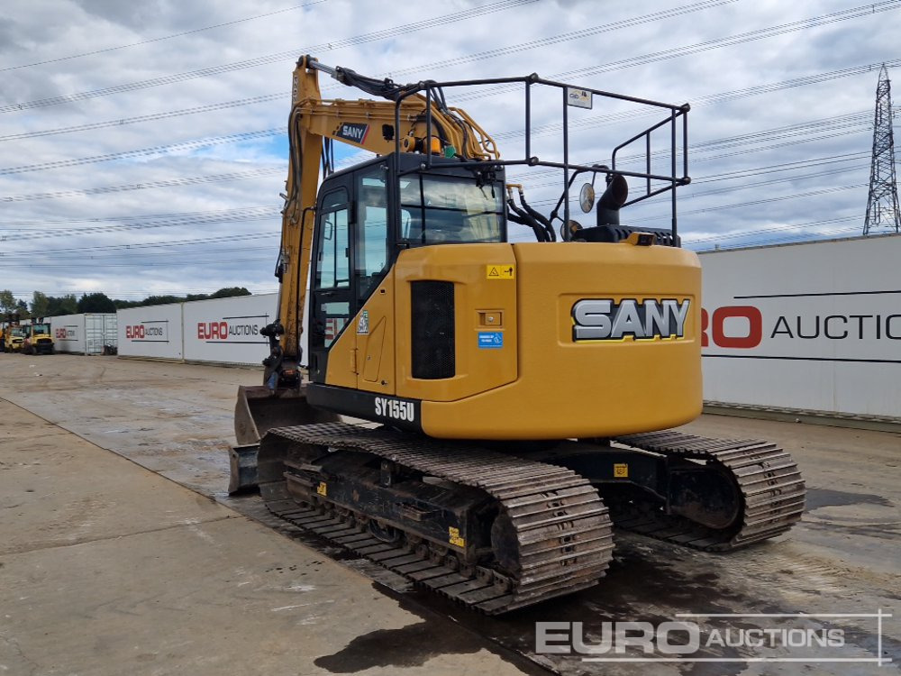 2023 Sany SY155U - Crawler excavator: picture 3 2023 Sany SY155U - Crawler excavator: picture 3