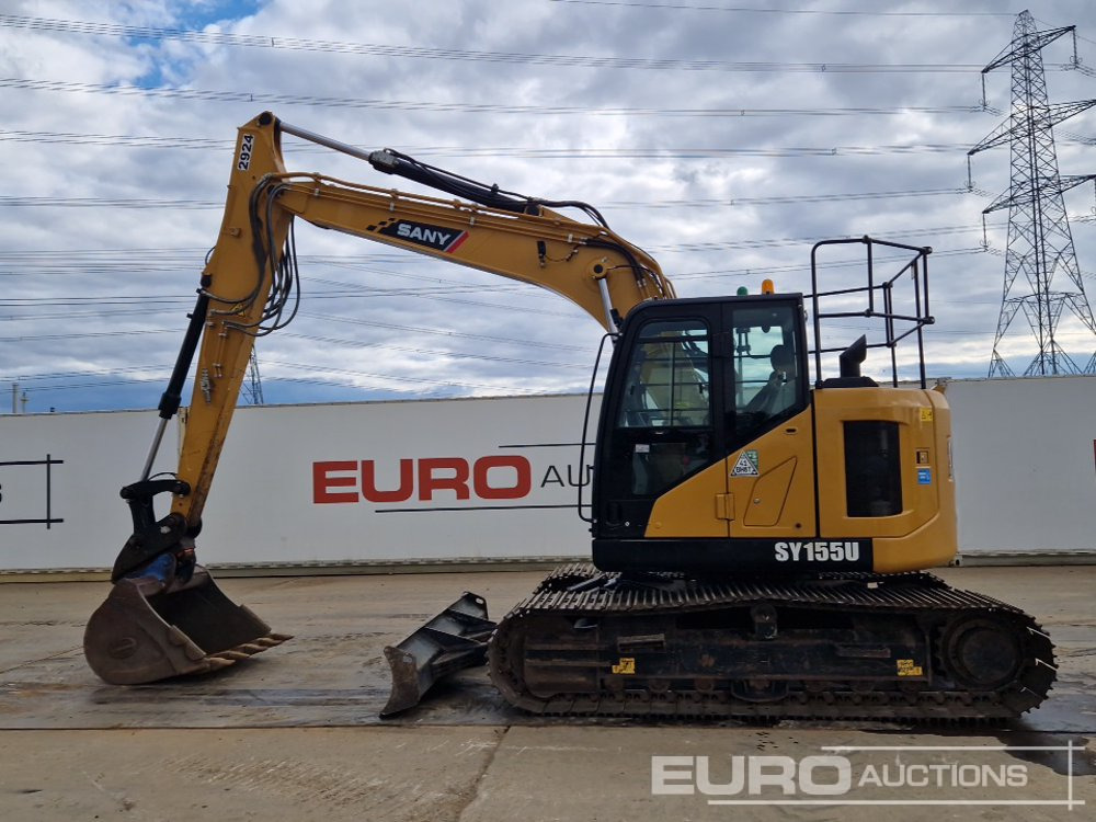2023 Sany SY155U - Crawler excavator: picture 2 2023 Sany SY155U - Crawler excavator: picture 2