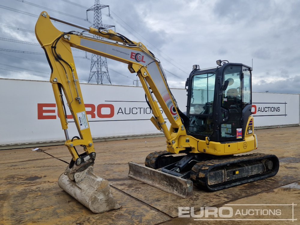2024 Komatsu PC55MR-5E0 - Mini excavator: picture 1 2024 Komatsu PC55MR-5E0 - Mini excavator: picture 1