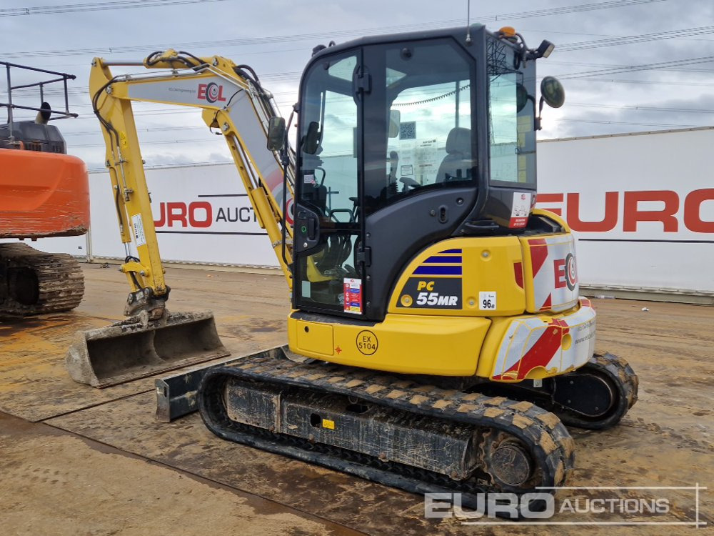2024 Komatsu PC55MR-5E0 - Mini excavator: picture 5 2024 Komatsu PC55MR-5E0 - Mini excavator: picture 5