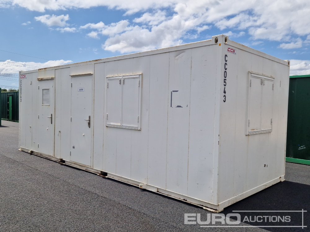 24' x 9' Welfare Unit, 6kVA Generator (Cannot Be Reconsigned) - Shipping container: picture 3 24' x 9' Welfare Unit, 6kVA Generator (Cannot Be Reconsigned) - Shipping container: picture 3