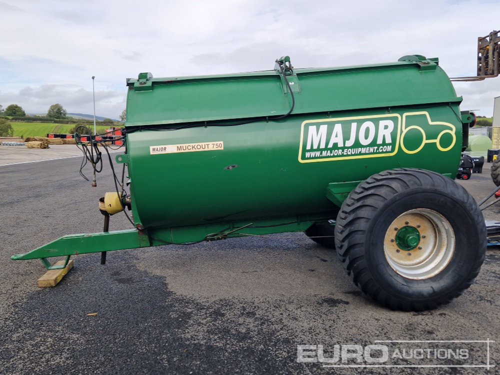 2015 Major 750 SP Single Axle Muck Spreader - Agricultural machinery: picture 2 2015 Major 750 SP Single Axle Muck Spreader - Agricultural machinery: picture 2