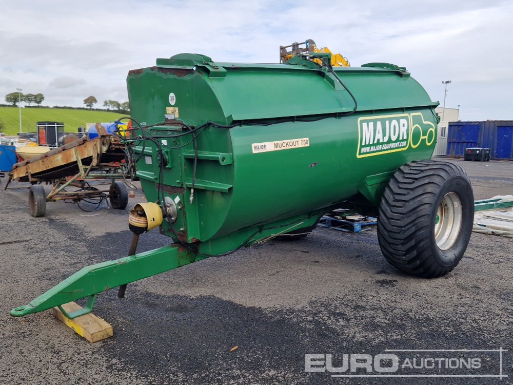 2015 Major 750 SP Single Axle Muck Spreader - Agricultural machinery: picture 1 2015 Major 750 SP Single Axle Muck Spreader - Agricultural machinery: picture 1