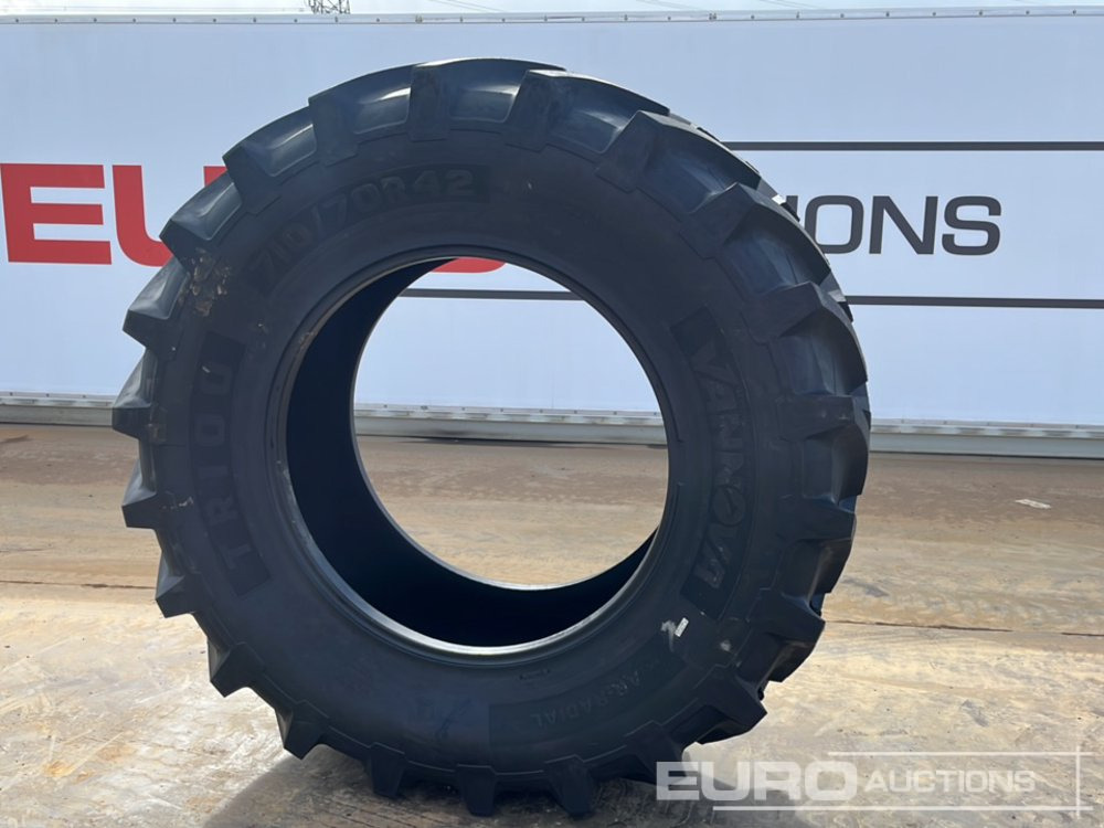 Unused Vannova 710/70R42-173 R1W Tyre (2 of) - Agricultural machinery: picture 1 Unused Vannova 710/70R42-173 R1W Tyre (2 of) - Agricultural machinery: picture 1