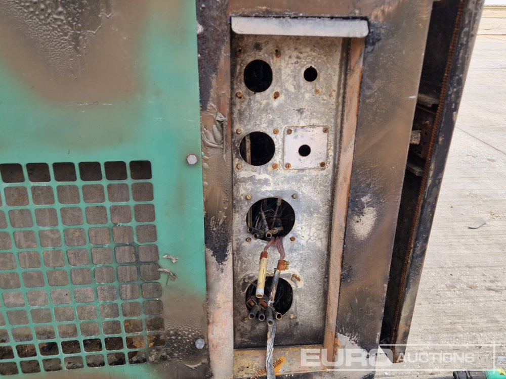 Generator set Atlas Copco QAS100 Generator, 4 Cylinder Engine, QAS60 ST3 60kVA Generator, 4 Cylinder Engine (2 of), QAS40 Generator, 4 Cylinder Engine (Fire Damage): picture 9