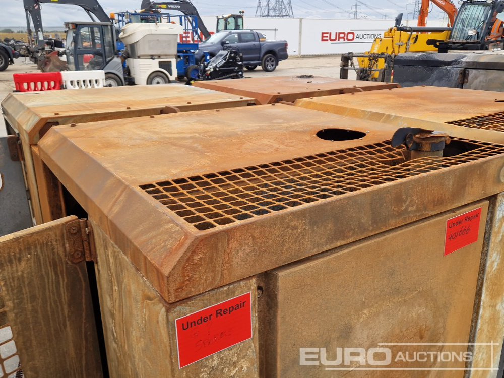 Generator set Atlas Copco QAS100 Generator, 4 Cylinder Engine, QAS60 ST3 60kVA Generator, 4 Cylinder Engine (2 of), QAS40 Generator, 4 Cylinder Engine (Fire Damage): picture 14