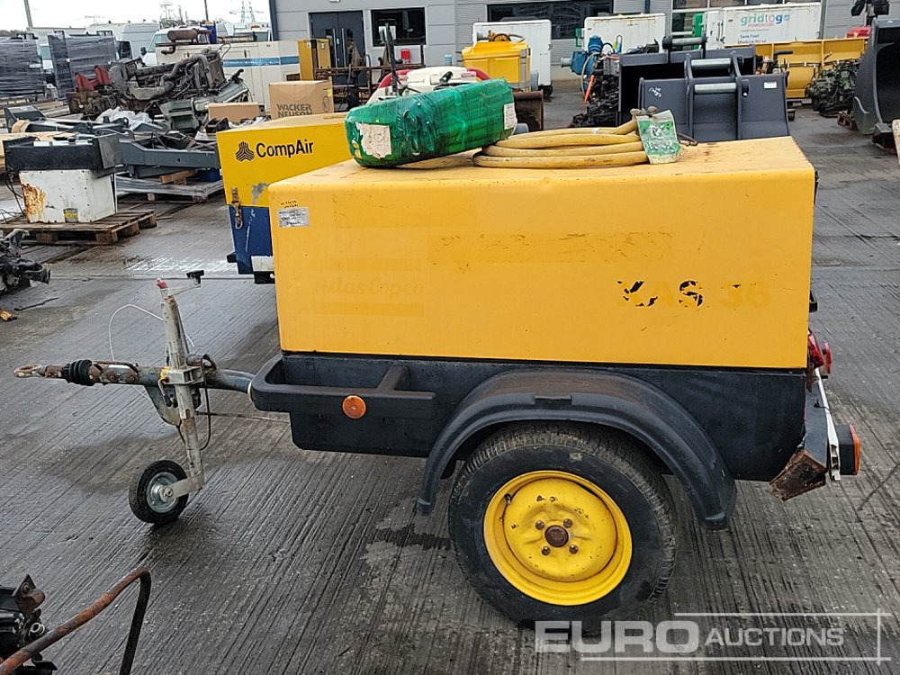Atlas Copco XAS36YD 74CFM - Air compressor: picture 2 Atlas Copco XAS36YD 74CFM - Air compressor: picture 2