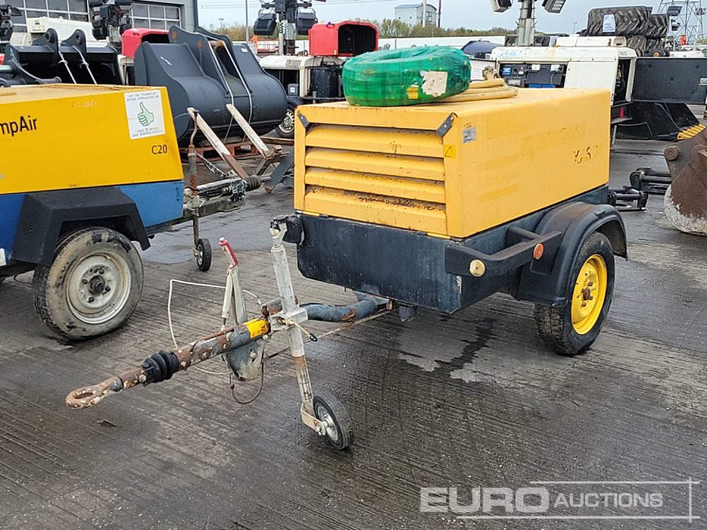 Atlas Copco XAS36YD 74CFM - Air compressor: picture 1 Atlas Copco XAS36YD 74CFM - Air compressor: picture 1